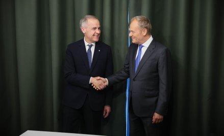 Mark Carney i Donald Tusk