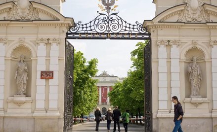 Uniwersytet Warszawski był jedną z kilku uczelni, na których zorganizowano prostest przeciwko nowej 