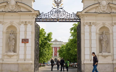 Uniwersytet Warszawski był jedną z kilku uczelni, na których zorganizowano prostest przeciwko nowej 
