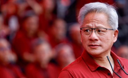 Jensen Huang, prezes Nvidii, mógł się w ostatnich kwartałach pochwalić dużym wzrostem zysku netto sw