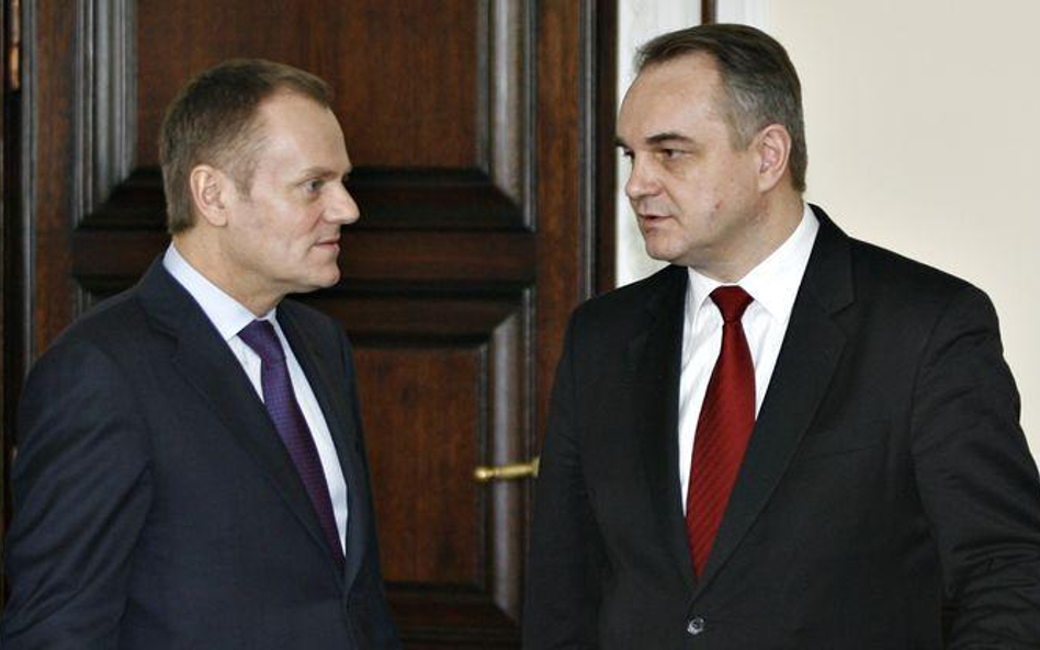 Donald Tusk i Waldemar Pawlak