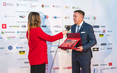 Nagrodę odebrał wiceprezes Itaki Piotr Henicz