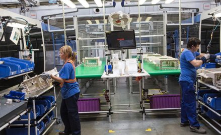 PMI: Firmy nie nadążają z produkcją