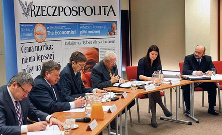 Dyskutowali m.in. (od lewej): Piotr Kula (Pharma Expert), Maciej Dworski (NFZ), Wojciech Matusewicz 