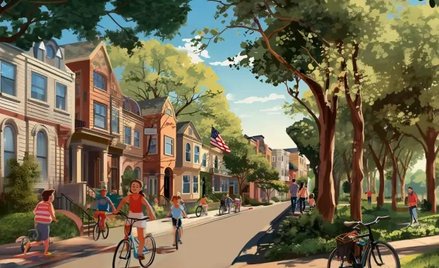 Autorzy koncepcji kalifornijskiego miasta przyszłości nie przedstawili na razie wizualizacji. Dostęp