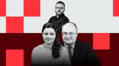 dr Krzysztof Rak z Instytutu Zachodniego oraz dr Kinga Redlowska, the Centre for Finance and Securit