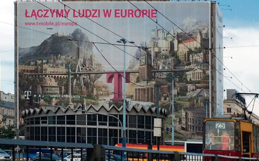 Zgiełk, chaos i reklamy wielkoformatowe dominują nawet w centrum Warszawy
