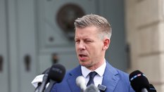 Péter Magyar po spotkaniu z prezydentem Węgier Tamasem Sulyokiem
