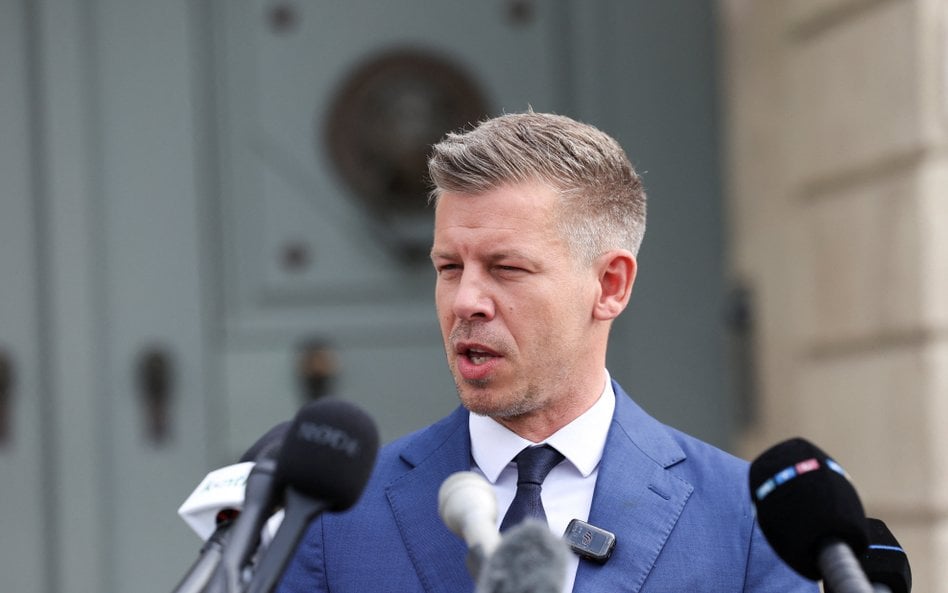 Péter Magyar po spotkaniu z prezydentem Węgier Tamasem Sulyokiem