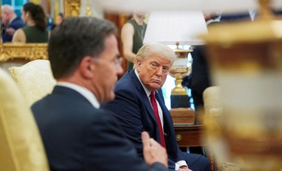 Donald Trump i Mark Rutte