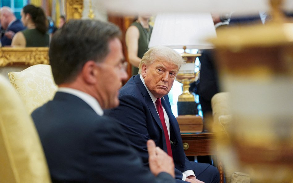 Donald Trump i Mark Rutte