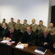 Proces w sprawie ostrzału Nangar Khel - oskarżeni i ich obrońcy.