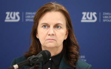 Prezes Zakładu Ubezpieczeń Społecznych Gertruda Uścińska