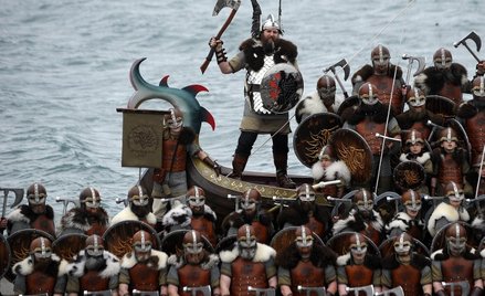 Szetlandzki festiwal ognia w Lerwick