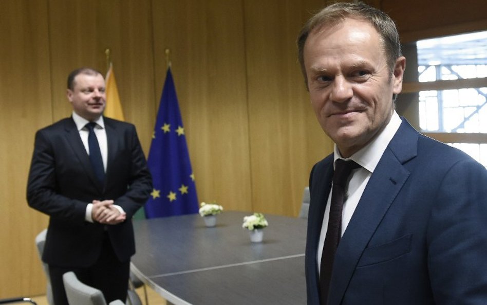 Przewodniczący Rady Europejskiej Donald Tusk