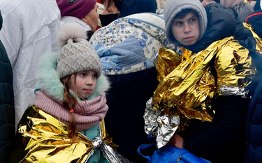 Około połowy ukraińskich uchodźców to dzieci. Zdjęcie z polskiej Medyki