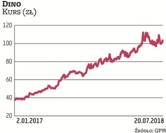 Akcjonariusze Dino mają powody do zadowolenia: handlowa spółka w ubiegłorocznej ofercie publicznej s