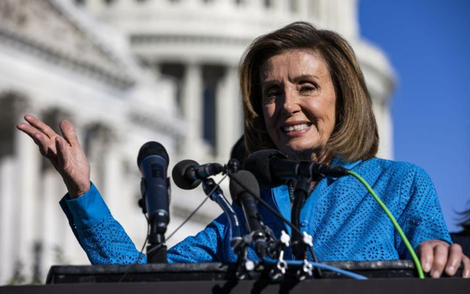 Nancy Pelosi, lider Izby Reprezentantów.