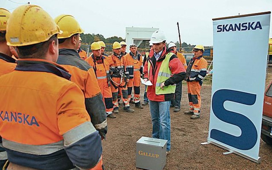 Ubiegłoroczną ankietę wypełniło prawie 94 proc. pracowników Skanska, która od trzech lat bada zaanga