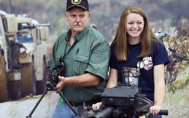 Wielbiciele broni z Kentucky, ojciec i córka