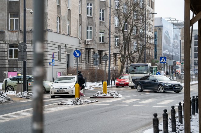 W trakcie audytu największe zastrzeżenia dotyczyły przejścia przez ul. Żelazną po południowej stroni