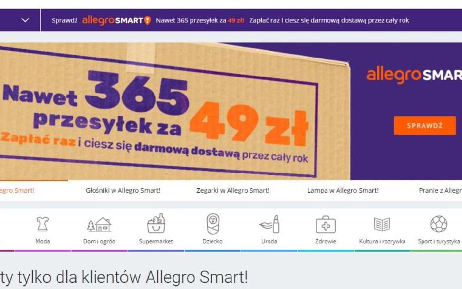 Allegro Smart jak Amazon Prime? To raczej żart