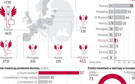 Rodzimy rynek aniołów biznesu raczkuje. Ale jego potencjał jest olbrzymi
