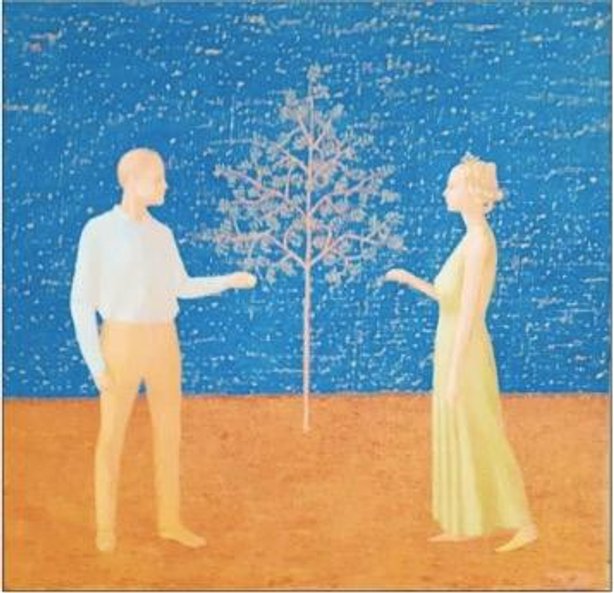 Obrazy Mikołaja Kasprzyka to rzadkość na aukcjach.