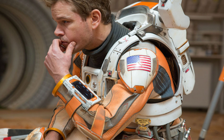 Nominacja w kategorii najlepsza pierwszoplanowa rola męska: Matt Damon/ Marsjanin