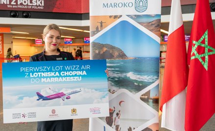 Wizz Air uruchomił połączenie z Warszawy do Marrakeszu