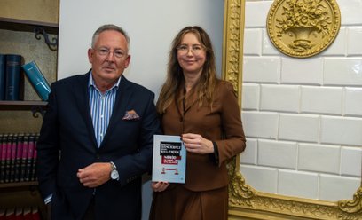Bartłomiej Sienkiewicz i Hanna Gill-Piątek