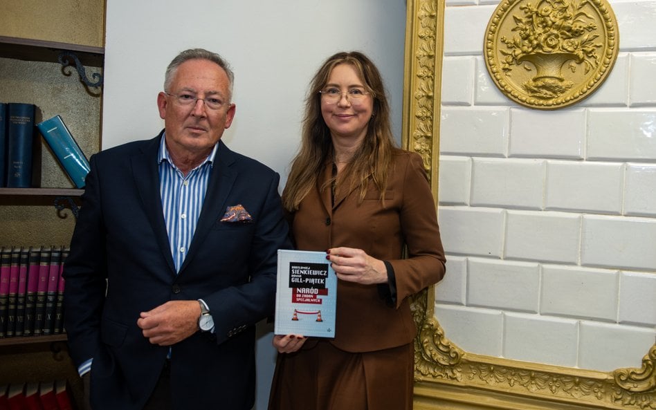 Bartłomiej Sienkiewicz i Hanna Gill-Piątek