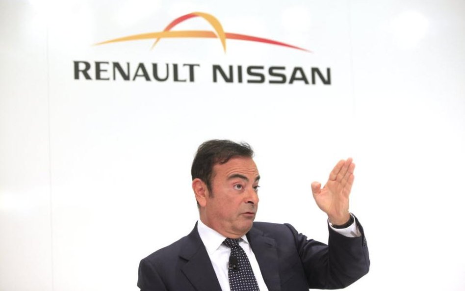 Carlos Ghosn, prezes Renault i Nissan Motor