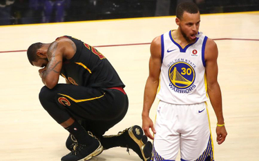 LeBron James i Stephen Curry z Golden State Warriors