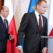 Działania, które ma zaproponować Donald Tusk (na zdjęciu z Jackiem Rostowskim) w ocenie ekonomistów 