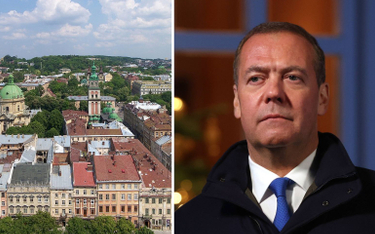 Dmitrij Miedwiediew sugeruje, że Lwów miałby stać się stolicą kadłubowego państwa ukraińskiego
