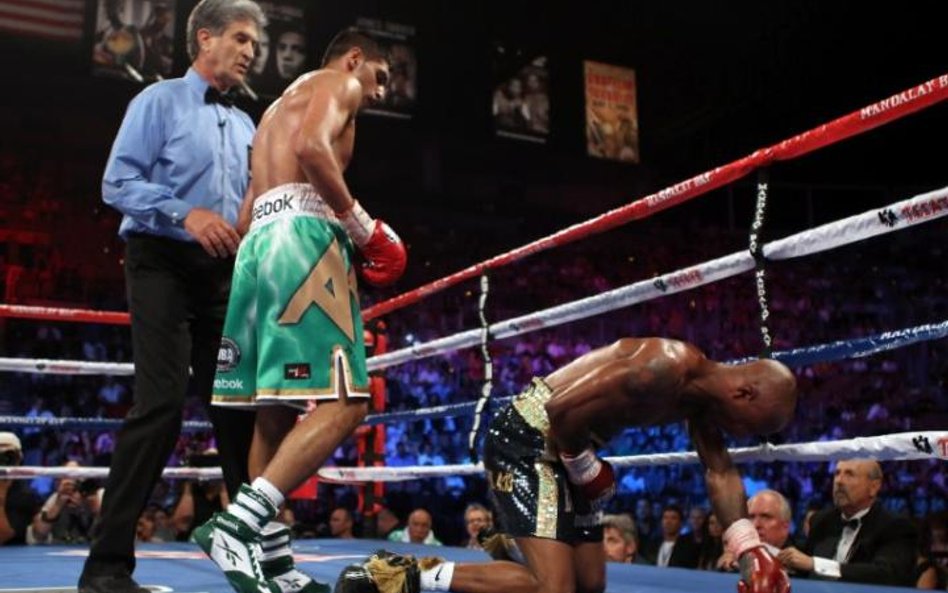 - Khan uderzył poniżej pasa i powinien zostać zdyskwalifikowany - mówił dziennikarzom Zab Judah, ale