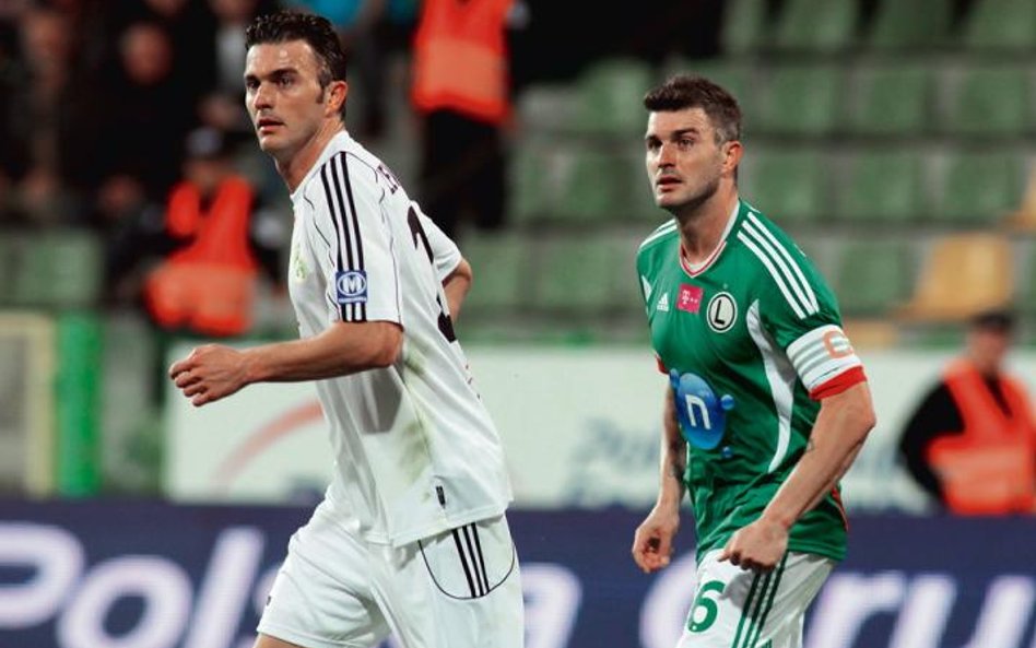 Wrzesień 2012, mecz ekstraklasy: GKS Bełchatów – Legia Warszawa. Bratobójczy mecz. Legia wygrała 2:0