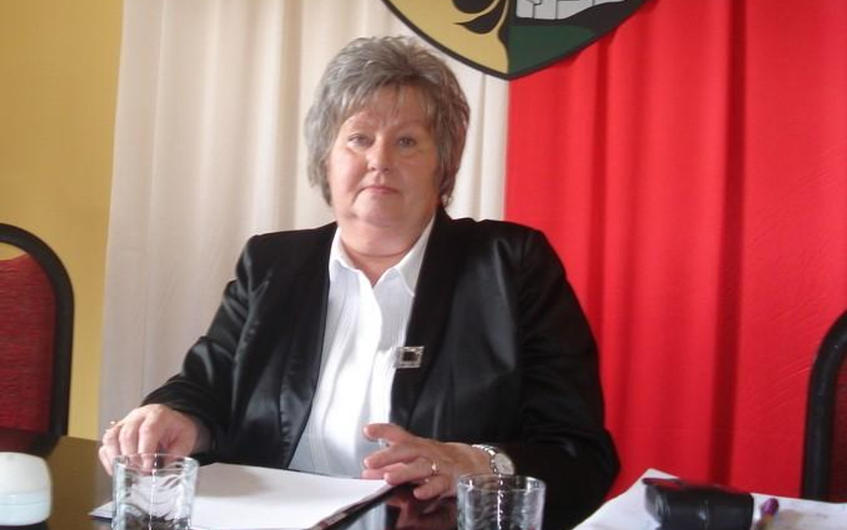 Irena Rogowska, Wójt Gminy Wiejskiej Lubin