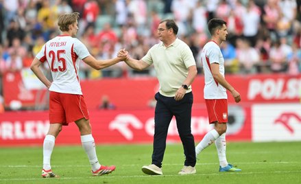 Trener reprezentacji Polski Jan Urban po przegranym 0:2 towarzyskim meczu piłkarskim z Ukrainą
