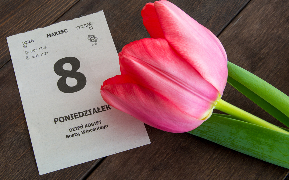 Nie ma podatku od kwiatków na Dzień Kobiet