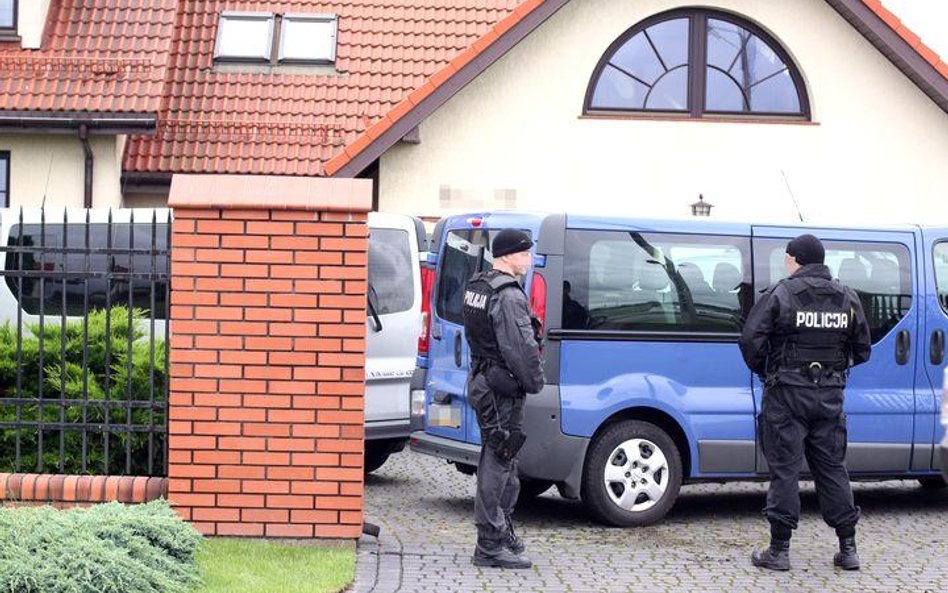 Dom, z którego uprowadzono Krzysztofa Olewnika