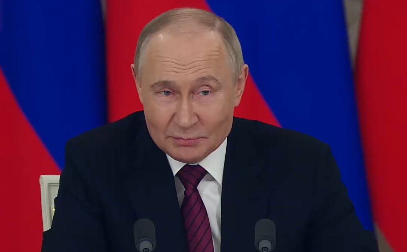 Nocne wystąpienie Władimira Putina. Zaproponował Ukrainie „rozmowy bez warunków wstępnych"