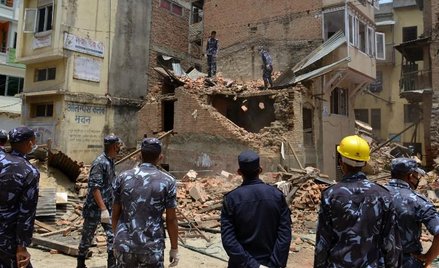 Katmandu odbudowane cyfrowo