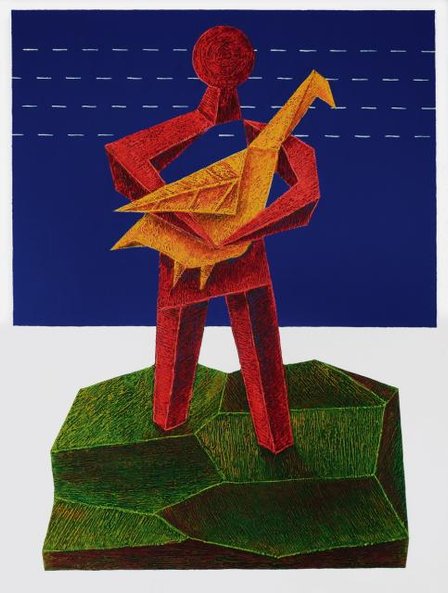 Ceny obrazów Adama Bakalarza wynoszą 15–22 tys. zł.