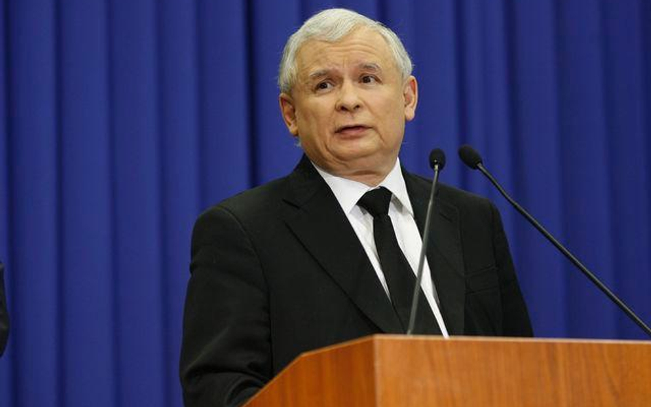 Prezes PiS Jarosław Kaczyński