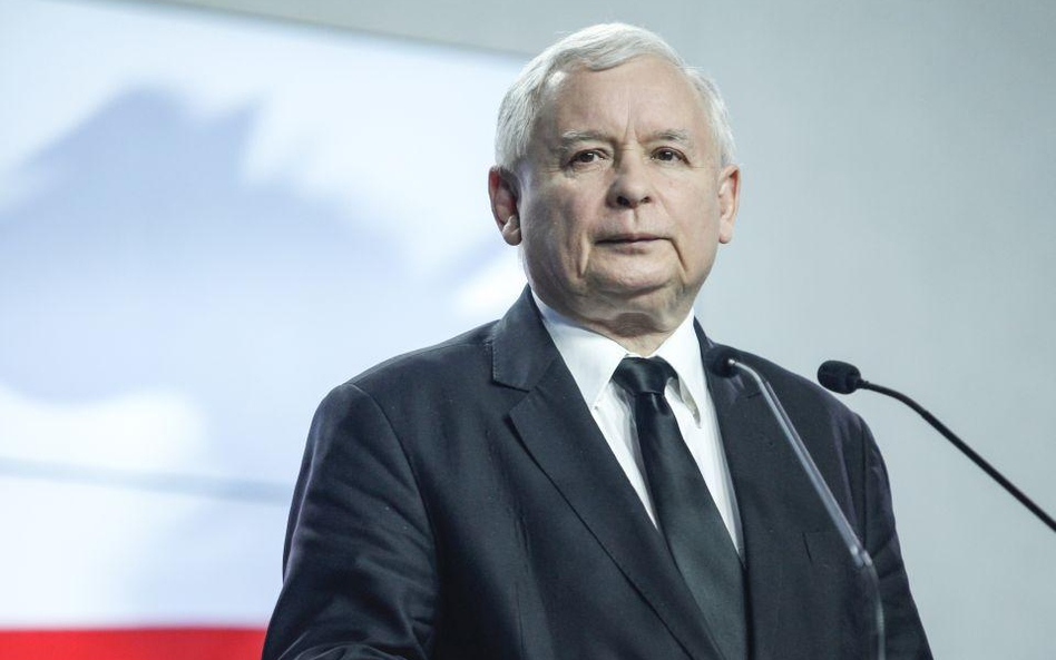 Prezes PiS Jarosław Kaczyński