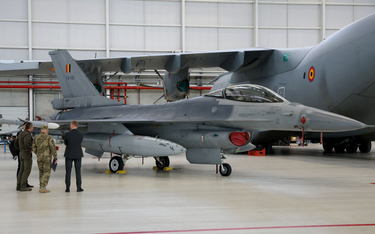 Belgia ma przekazać Ukrainie 30 samolotów F-16