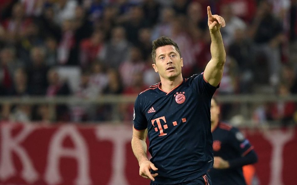 Liga Mistrzów: Robert Lewandowski nie zwalnia tempa, Bayern wygrał z Olympiakosem