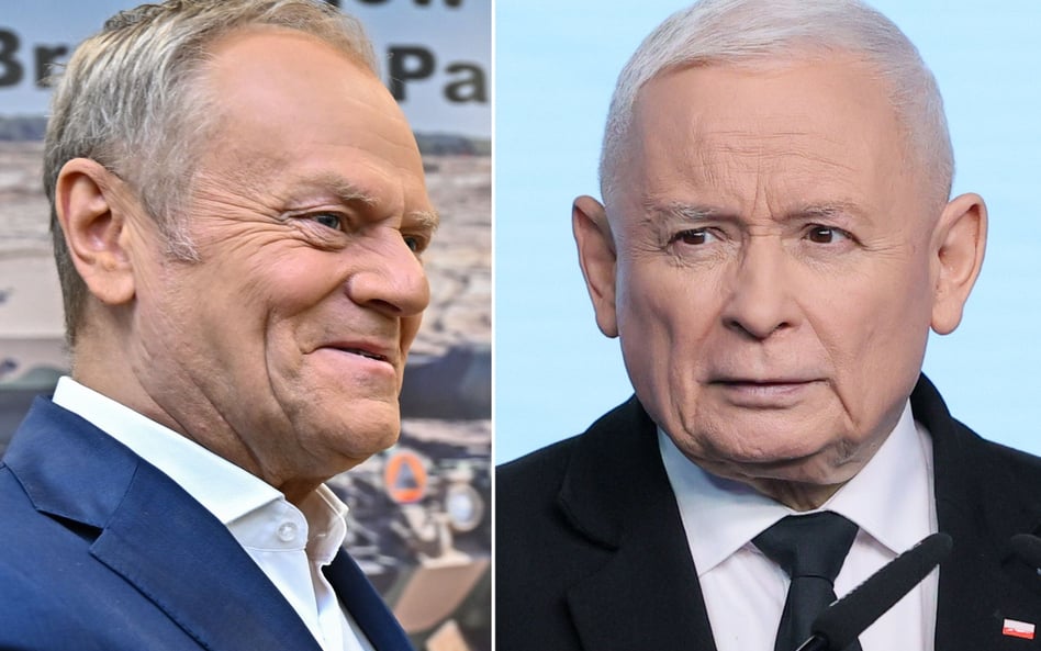 Donald Tusk i Jarosław Kaczyński